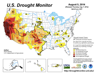 Illustration for article titled Just How Bad Is California's Drought? Here's A Scary, 10-Second Answer.